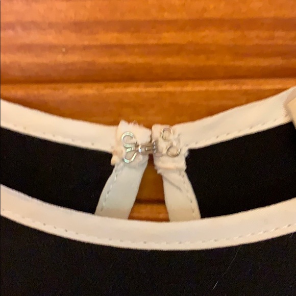 Silk blouse with white trim by Lavender Brown - Picture 5 of 5